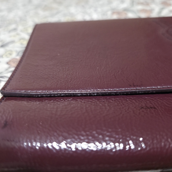 Yves Saint Laurent Purple Clutch Bag - Picture 7 of 7